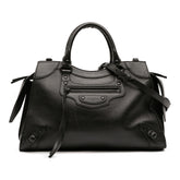 Medium Grained Calfskin Neo Classic City Satchel